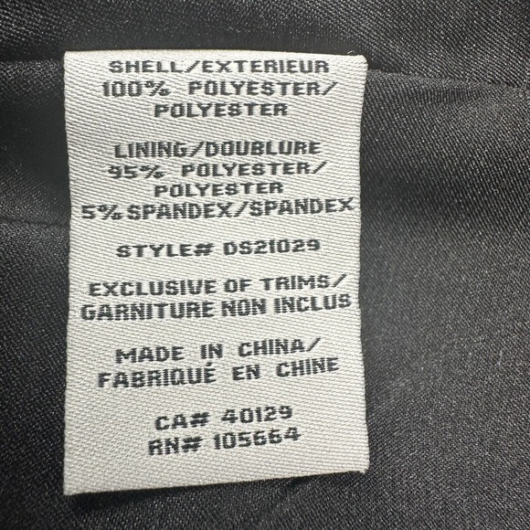 DS Lab Dress Women's Size M Pockets Belt Fit Flare Floral Party NEW - Picture 10 of 12